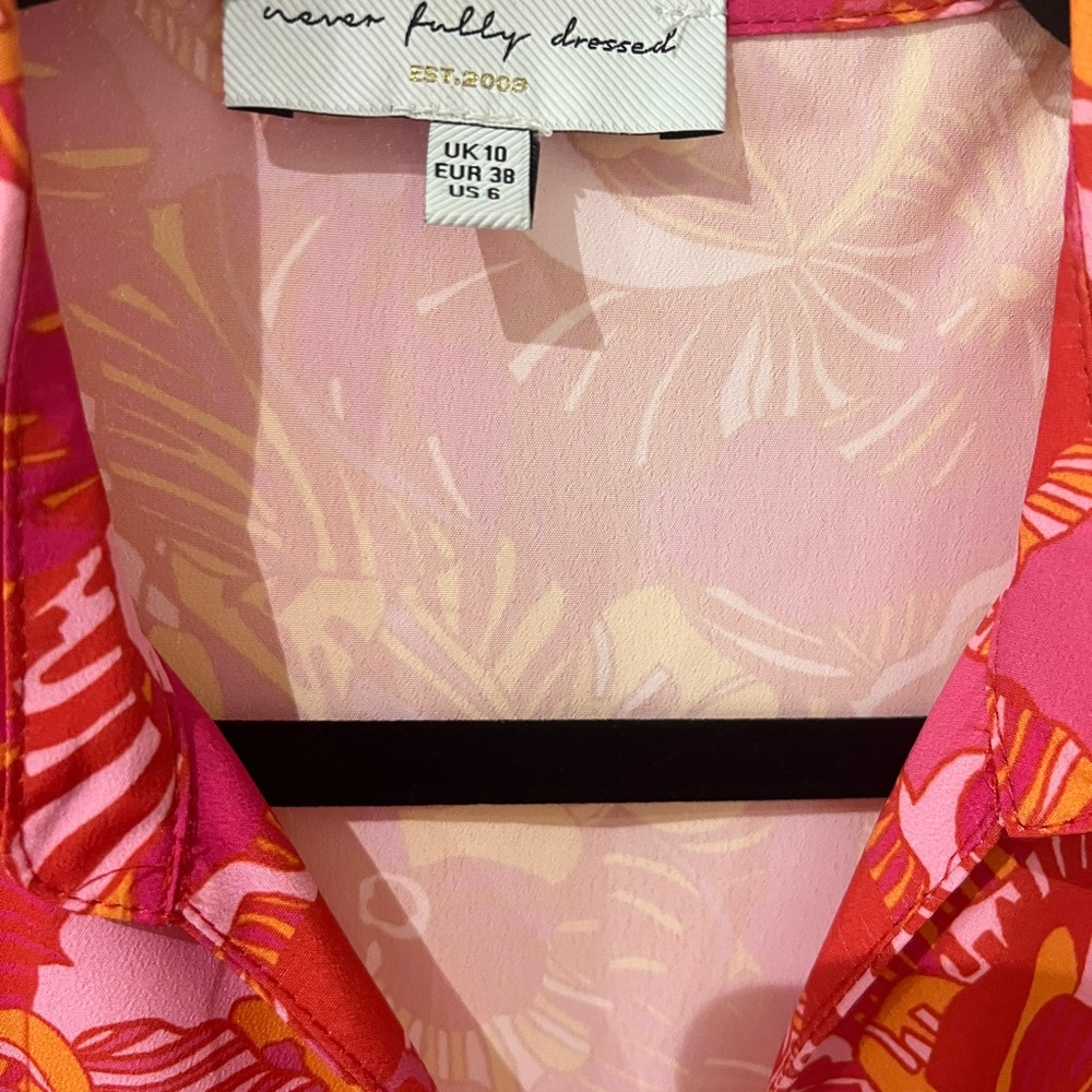 Floral Never Fully Dressed Tapered trouser/shirt - Picture 6 of 9